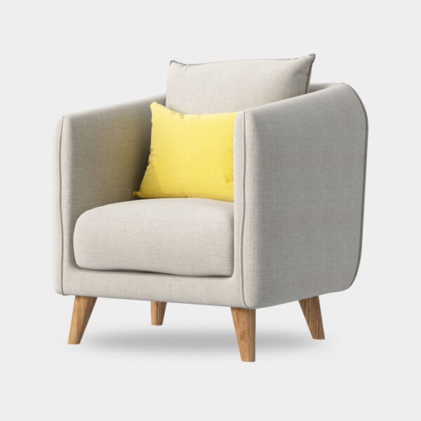 Grouped Fabric Accent Chair - Image 4